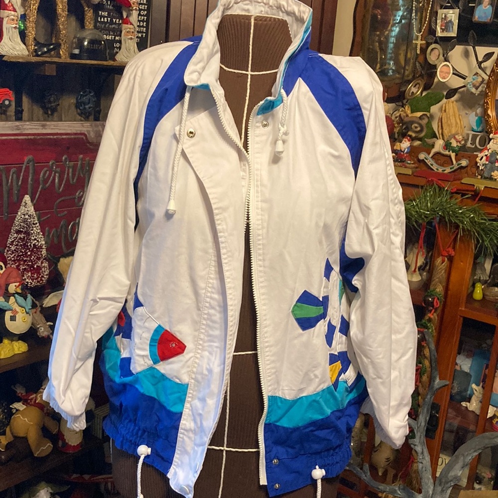 Vintage Braefair fish coat size M